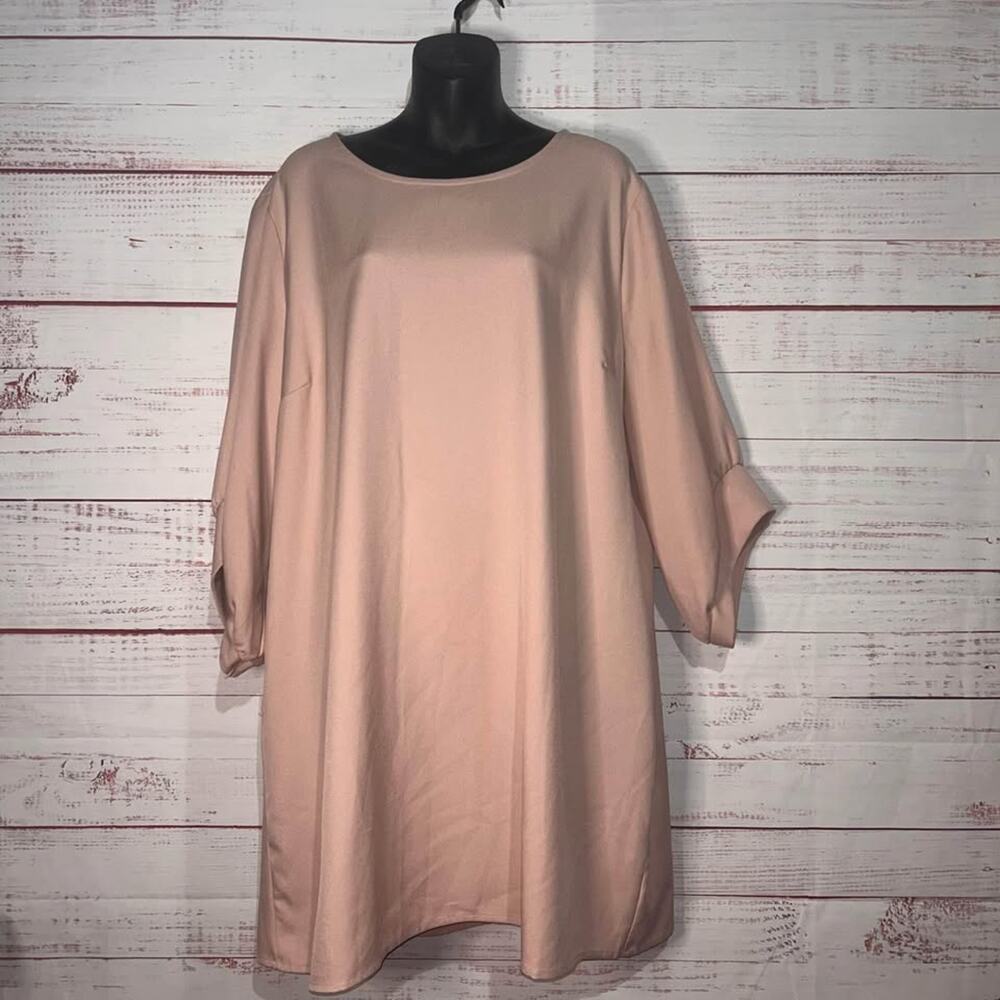 Umgee Blush Pink Shift Dress Women’s XL